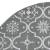 Covor fustă de brad crăciun cu șosetă, gri, 122 cm, țesătură, 5 image