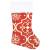 Covor fustă de brad crăciun cu șosetă, roșu, 122 cm, țesătură, 4 image