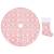 Covor fustă de brad crăciun cu șosetă, roz, 122 cm, țesătură, 2 image