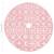 Covor fustă de brad crăciun cu șosetă, roz, 122 cm, țesătură, 8 image