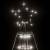 Brad de crăciun conic, 1134 led-uri, alb rece, 230x800 cm, 4 image
