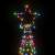 Brad de crăciun cu țăruș, 3000 led-uri, multicolor, 800 cm, 4 image
