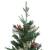 Brad de crăciun cu conuri de pin, verde, 195 cm, pvc&pe, 4 image