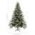 Brad de crăciun cu conuri de pin, verde/alb, 120 cm, pvc&pe, 5 image