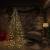 Brad crăciun conic 115x150 cm, 240 led-uri, interior & exterior