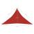 Pânză parasolar, roșu, 3,5x3,5x4,9 m, hdpe, 160 g/m², 6 image