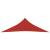 Pânză parasolar, roșu, 3,5x3,5x4,9 m, hdpe, 160 g/m², 3 image