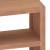 Masă laterală, 45x30x60 cm, lemn masiv de tec, 5 image