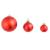Set globuri de crăciun 100 de piese, 3/4/6 cm, roșu, 4 image