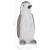 Figurină pinguin de crăciun cu led 30cm acril interior/exterior, 9 image