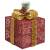 Cutii cadou de crăciun decor, 3 buc., roșu, exterior/interior, 6 image