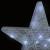 Decor crăciun stele 3 buc. plasă albă & led exterior/interior, 5 image