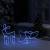 Decorațiune de crăciun cu ren și sanie, 252 leduri, exterior, 3 image