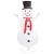 Figurină decorativă crăciun om zăpadă led 180 cm țesătură lux, 5 image