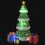Decorațiuni brad crăciun gonflabil led interior/exterior 240 cm, 2 image