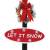 Felinar stradal cu moș crăciun, led, 175 cm, 10 image