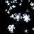 Pom crăciun, 120 led-uri alb rece, flori de cireș, 150 cm, 7 image