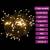 Set globuri crăciun cu vârf & 300 led-uri 120 piese roz auriu, 2 image
