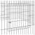 Cușcă pentru iepuri, 110x110x55 cm, fier galvanizat, 6 image