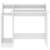 Birou cu lumini led alb extralucios 97x90x45 cm lemn compozit, 8 image
