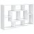 Raft de perete, alb, 85x16x52,5 cm, lemn compozit, 2 image