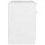 Birou, alb, 100x50x75 cm, lemn prelucrat, 8 image
