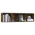 Bibliotecă/dulap tv stejar fumuriu 143x30x36 cm lemn prelucrat, 5 image