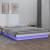 Cadru de pat double 4ft6 cu led, 135x190 cm, lemn masiv