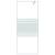 Perete de duș walk-in, alb, 80x195 cm, sticlă esg transparentă, 3 image