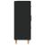 Servantă, negru, 69,5x34x90 cm, lemn prelucrat, 8 image