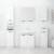 Dulap de baie, alb extralucios, 64,5x33,5x59 cm, lemn compozit, 3 image