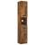 Dulap de baie, stejar fumuriu, 32x34x188,5 cm, lemn prelucrat, 5 image