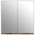 Dulap de baie cu oglindă, stejar fumuriu, 64x20x67 cm, 6 image