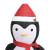 Figurină pinguin decorativă crăciun, led, 180 cm, țesătură lux, 6 image