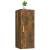 Dulap de perete, stejar fumuriu, 34,5x34x90 cm, lemn compozit, 5 image