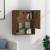 Dulap de perete, stejar fumuriu, 60x31x70 cm, lemn compozit, 3 image