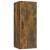 Dulap de perete suspendat, stejar fumuriu, 34,5x34x90 cm, lemn, 2 image