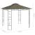 Pavilion, gri taupe, 3x3x2,7 m, 160 g/m², 5 image
