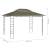 Pavilion, gri taupe, 4x3x2,7 m, 160 g/m², 6 image