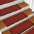 Covorașe scări, 5 buc., roșu bordeaux, 65x25 cm, cusătură punch, 5 image
