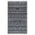 Covor, negru şi alb, 160x230 cm, bumbac, 2 image