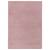 Covor cu fire scurte, roz, 120x170 cm