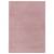 Covor cu fire scurte, roz, 240x340 cm