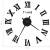 Ceas de perete 3d, negru, 100 cm, xxl, design modern, 5 image