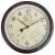 Esschert design ceas de gară cu termo-higrometru tf008, 30,5 cm