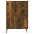 Birou, stejar fumuriu, 140x50x75 cm, lemn compozit, 8 image