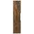 Dulap de baie, stejar fumuriu, 30x30x130 cm, lemn prelucrat, 8 image