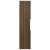 Dulap de baie, stejar maro, 30x30x130 cm, lemn prelucrat, 8 image