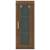 Dulap de perete suspendat, stejar maro, 34,5x34x90 cm, 7 image
