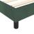 Cadru de pat box spring, verde închis, 200x200 cm, catifea, 7 image